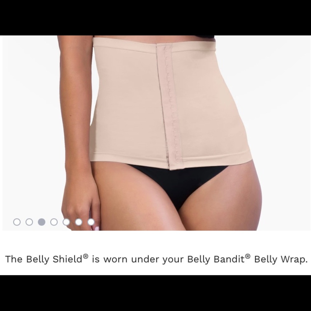 Belly Shield for Belly Bandit, Size XS-M, nude